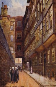Middle Temple Lane, Londres - Charles Edwin Flower