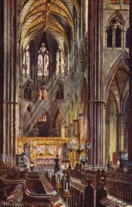 Le Chœur, Abbaye de Westminster - Charles Edwin Flower