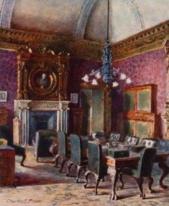 Salle du Conseil du Trésor, bureau du Chancelier de l