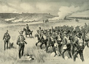 Les Volontaires Impériaux de la Ville de Londres à Doornkop le 29 mai - Charles Edwin Fripp