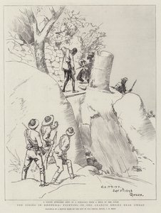Le soulèvement en Rhodésie, combats dans les Kopjes de granit près de Gwelo - Charles Edwin Fripp