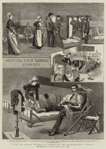 Avec Sir Gerald Graham à Suakim, sur le navire-hôpital Ganges