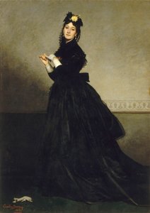 La Dame aux gants, 1869 - Charles Emile Auguste Carolus Duran