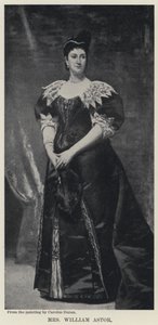 Mme William Astor - Charles Emile Auguste Carolus Duran
