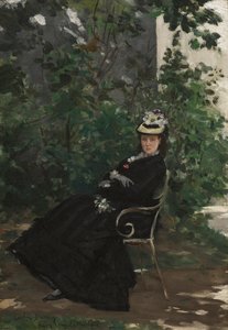 Portrait de Madame Alice Hoschede, c.1872-78 - Charles Emile Auguste Carolus Duran
