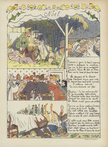 Noël. Illustration pour Le Rire