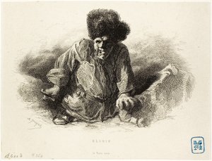 Elshie, le nain noir - Charles Emile Jacque