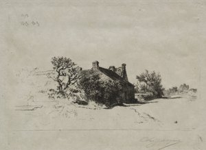 Les Petites Maisons Kercassier - Charles Emile Jacque