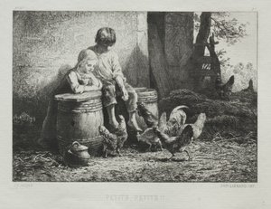 Petite, Petite - Charles Emile Jacque