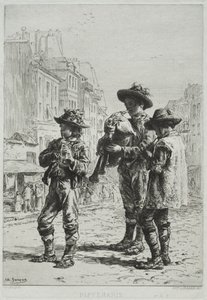 Pifferaris - Charles Emile Jacque