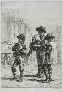 Pifferaris - Charles Emile Jacque