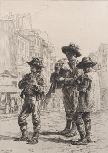 Pifferaris - Charles Emile Jacque