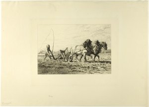 Labourer - Charles Emile Jacque