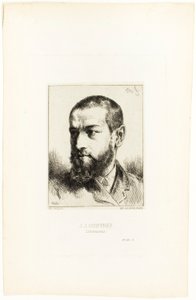 Portrait de J.J. Guiffrey - Charles Emile Jacque