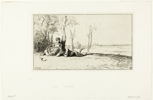 Moissonneurs au repos - Charles Emile Jacque