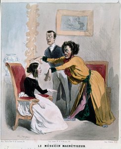 Série "malades et médecins" : le médecin magnétiseur - Charles Emile Jacque