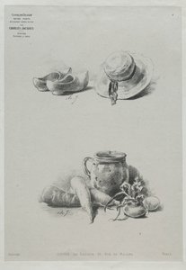 Nature morte - Charles Emile Jacque