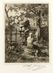 Été - Charles Emile Jacque