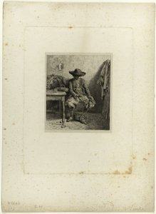 La cruche cassée - Charles Emile Jacque