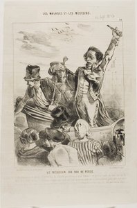 Le médecin du roi de Perse (planche 19) - Charles Emile Jacque