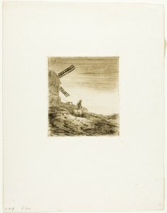 Le Moulin - Charles Emile Jacque