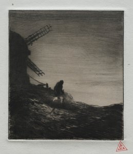 Le Moulin, 1848 - Charles Emile Jacque