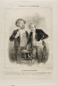 Le Docteur philanthropique (planche 10) - Charles Emile Jacque