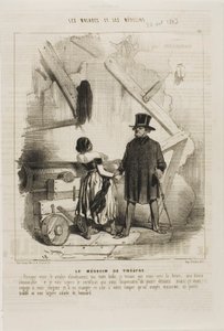 Le Médecin du théâtre (planche 25) - Charles Emile Jacque