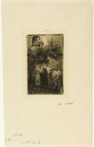 Femme à la fenêtre de l