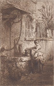 Femme à un puits, 1842