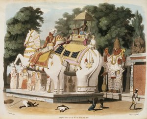 Les indigènes rendent hommage à leur souverain, gravé par Thomas Medland (1755-1823) 1803 - Charles Emilius Gold