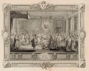 Le lever du roi Louis XVI, 1774-1775 - Charles Emmanuel Patas