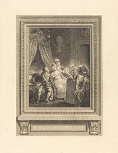 La nuit - Charles Emmanuel Patas after Charles Eisen
