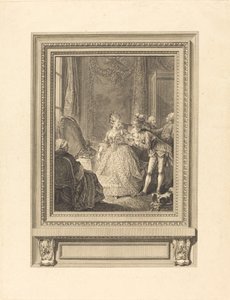 Le jour - Charles Emmanuel Patas after Charles Eisen