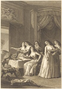 Soeur Jeanne - Charles Emmanuel Patas after Charles Monnet