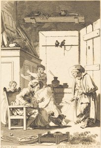 Belphégor - Charles Emmanuel Patas and Antoine Jean Duclos after Jean Honoré Fragonard