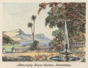 Afrique du Sud : Jardin de la Maison de l