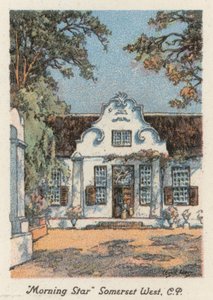 Afrique du Sud : "Étoile du matin," Somerset West, CP - Charles Ernest Peers