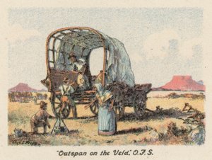 Afrique du Sud : "Outspan sur le Veld," OFS