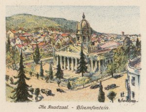 Afrique du Sud : Le Raadzaal, Bloemfontein - Charles Ernest Peers