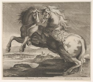 Chevaux Poulonnois - Charles Errard le fils