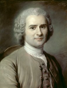 Portrait de Jean-Jacques Rousseau (1712-1778), philosophe suisse - Charles Escot