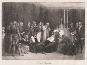 Mort de Napoléon, début du XIXe siècle