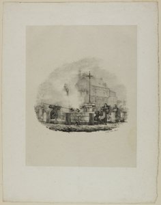 Scène dramatique inconnue - Charles Etienne Pierre Motte