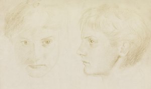 Edward Robert Hughes, âgé de 16 ans, 1867 - Charles Fairfax Murray