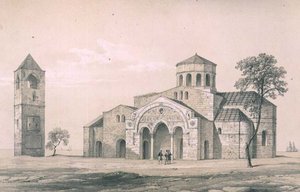 Vue sud-est de Sainte-Sophie, Trébizonde, pub. par Day & Son - Charles Felix Marie (after) Texier
