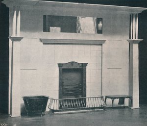 Cheminée, vers 1895, 1897 - Charles Francis Annesley Voysey