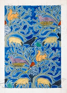 Le joueur de flûte des animaux, c. 1870-1941 - Charles Francis Annesley Voysey