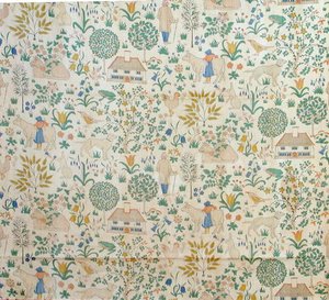 La Maison que Jack a Construite, fabriquée par Morton Sundour - Charles Francis Annesley Voysey