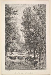 Un ruisseau dans la vallée de Mondois, 1835-78